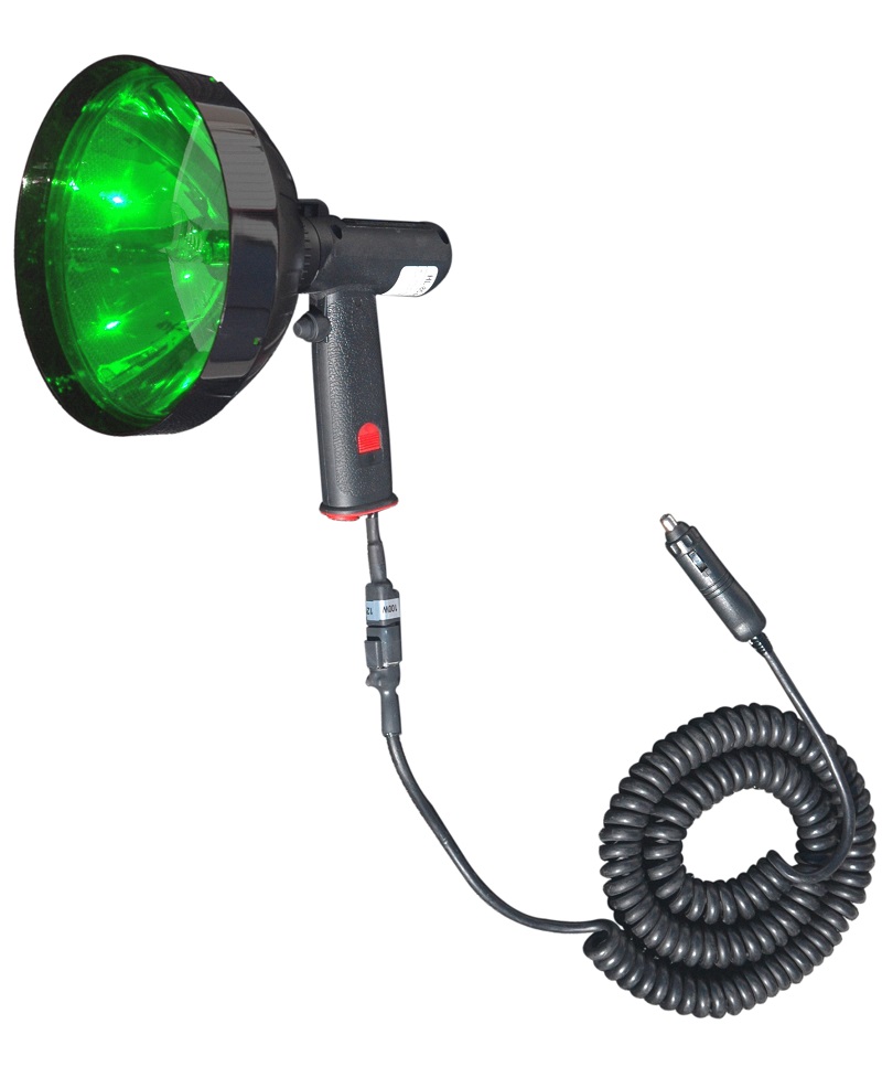 Larson Electronics Releases A New Handheld Spotlight With A Green Lens