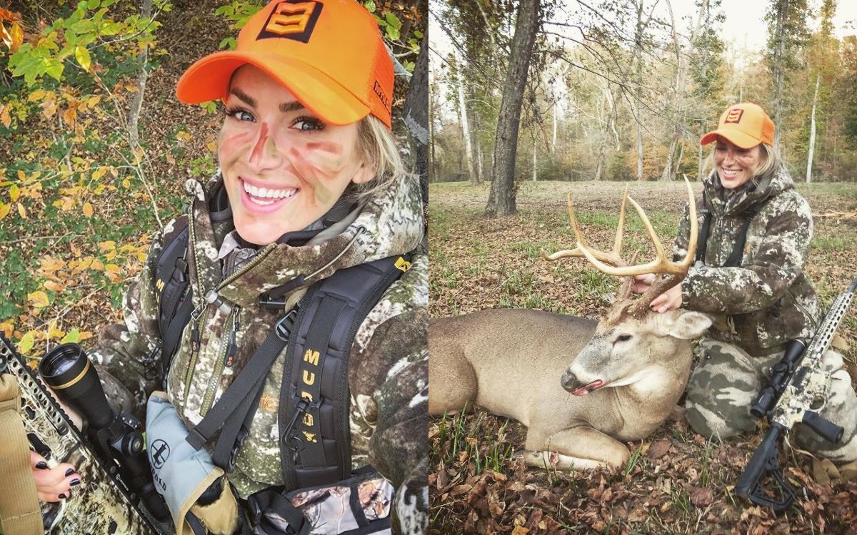 Eva Shockey Harvests Her First Tarheel Buck Outdoorhub