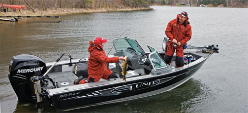 victory sign for lund's new pro-v boats outdoorhub