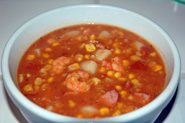 Shrimp and Corn Soup