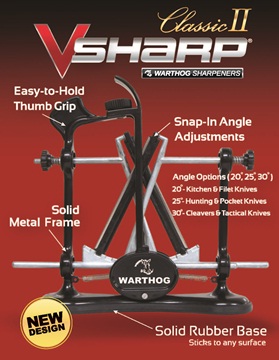 V-Sharp by Warthog Sharpeners Gives You the 