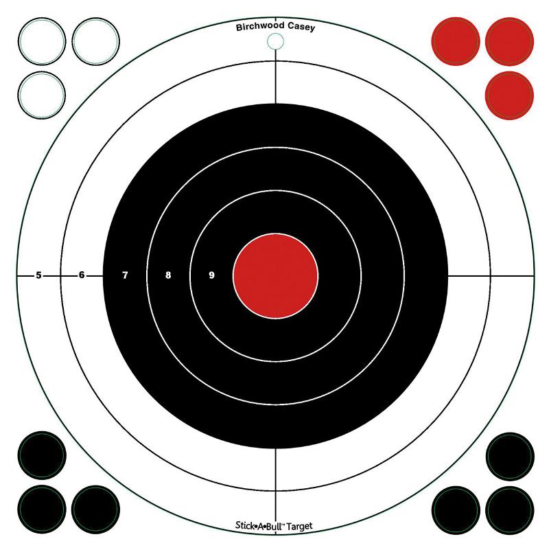 Birchwood Casey Stick-A-Bull Adhesive Targets Offer Great Value and ...