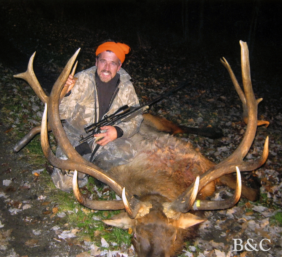 elk record state bull pennsylvania pa hunting county hunter clearfield largest ever taken club hunt recorded doylestown boone william crockett