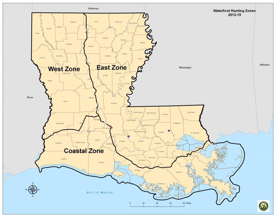 Louisiana WFC Approves ThreeZone Framework for 20122015 Waterfowl