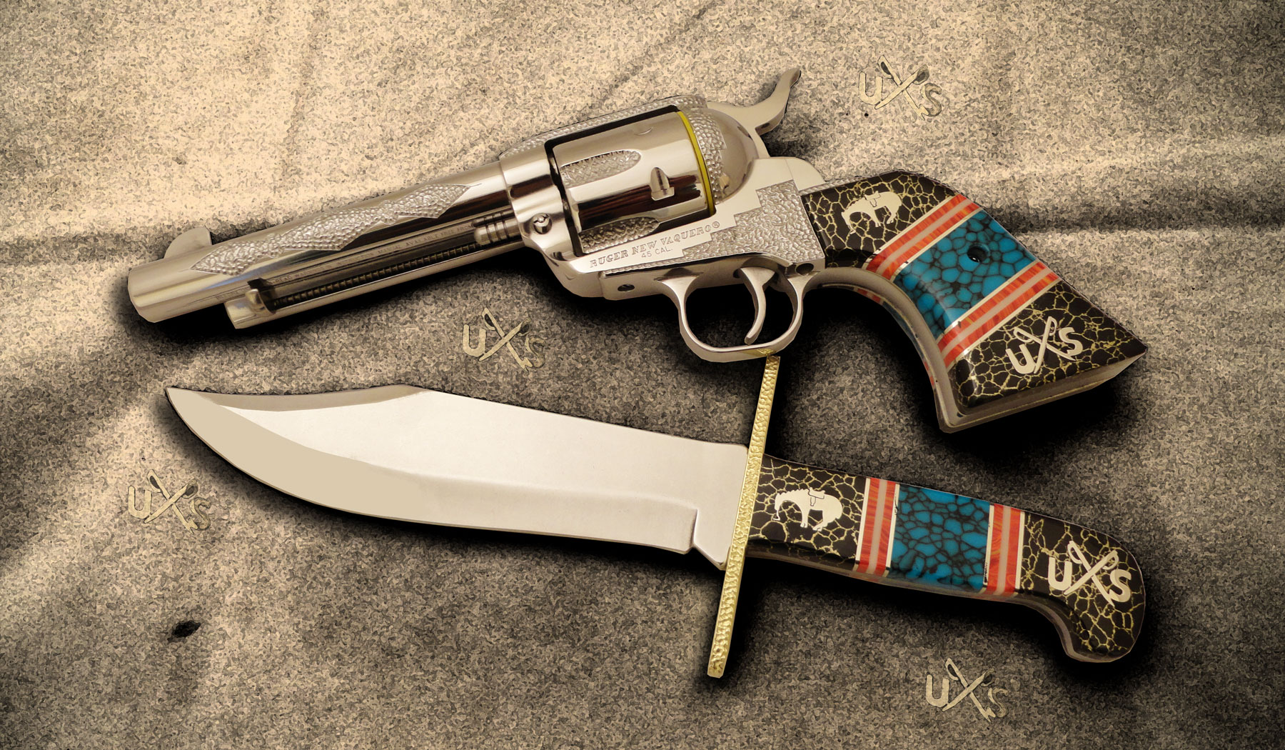 Navajo Artisan David Yellowhorse Adds Classic Beauty to New Gun and ...