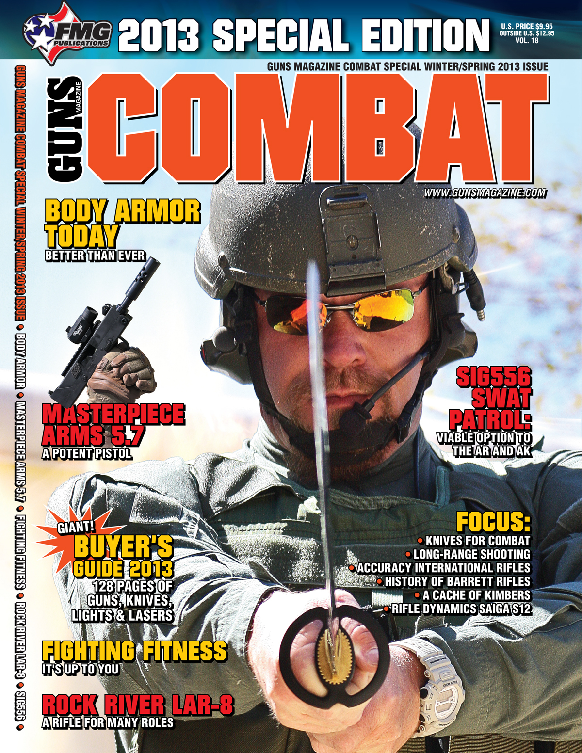 Combat-tough Guns and Gear Featured in GUNS Magazine Combat Special ...