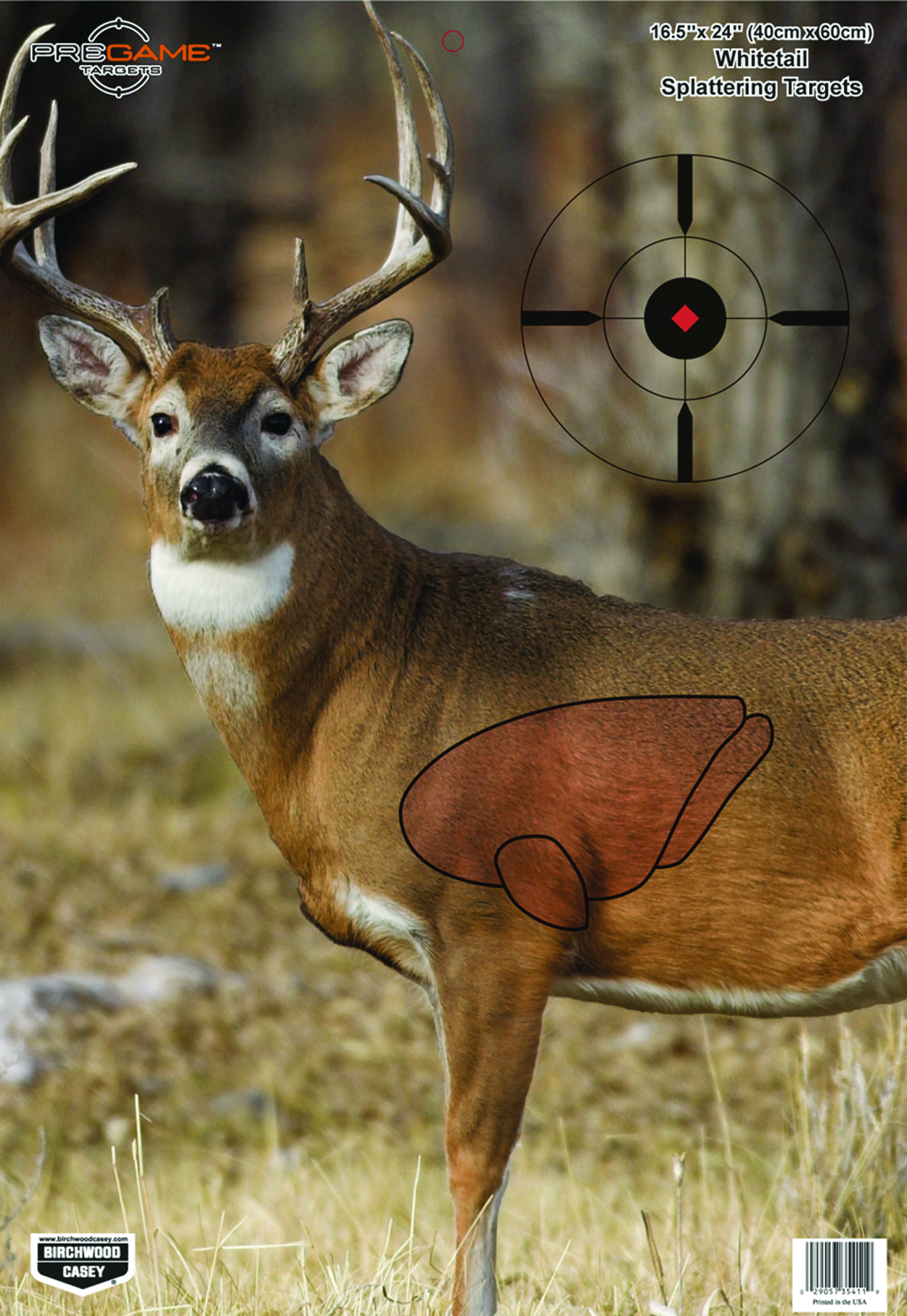 sight in for the upcoming season with pregame splattering targets from