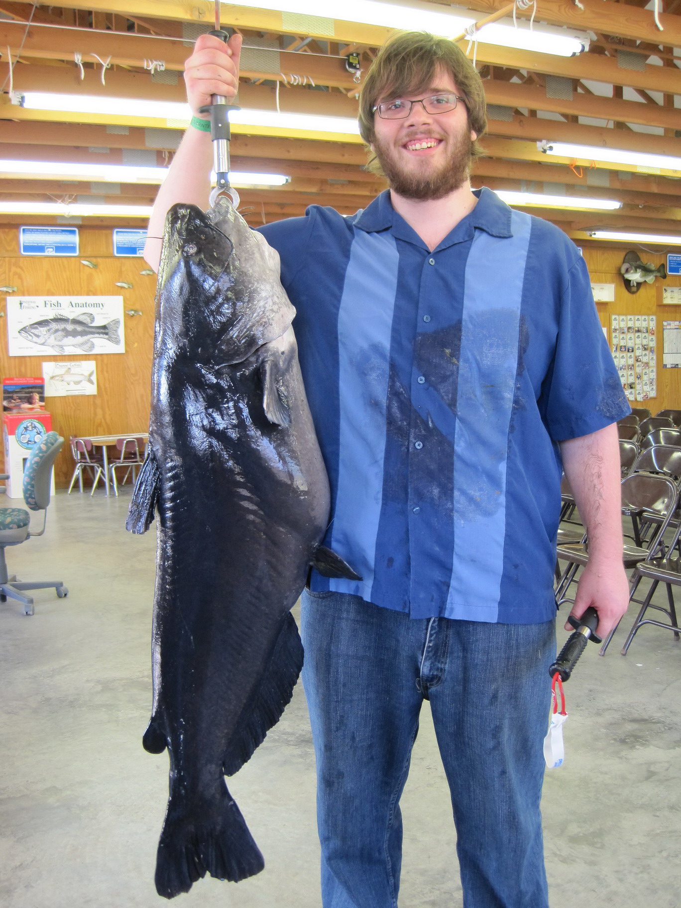 54.3-pound Blue Catfish Sets New Mark for Texas Freshwater Fisheries ...