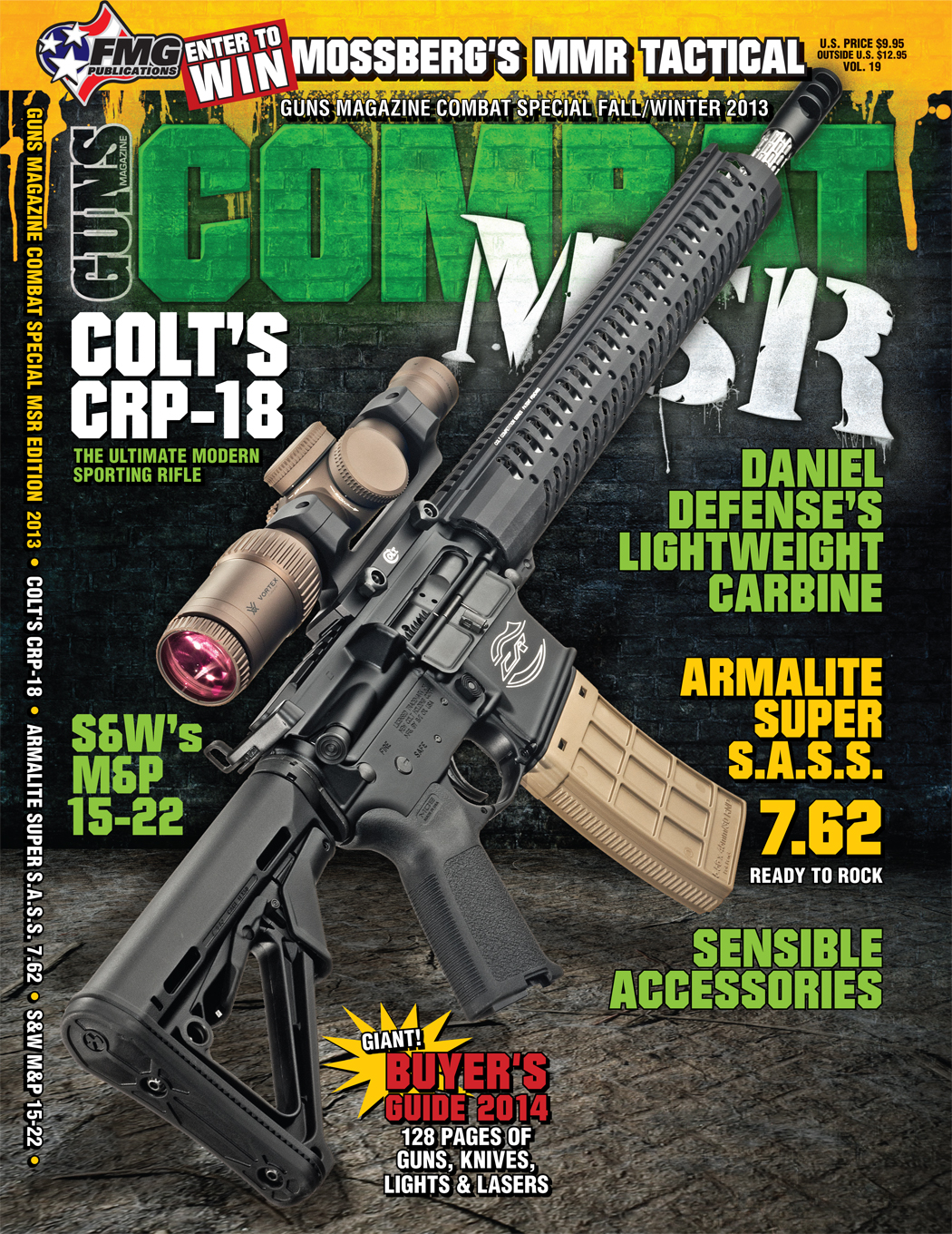 3Gun Shooters Dream Colt CRP18 Highlighted in GUNS Combat MSR 2013