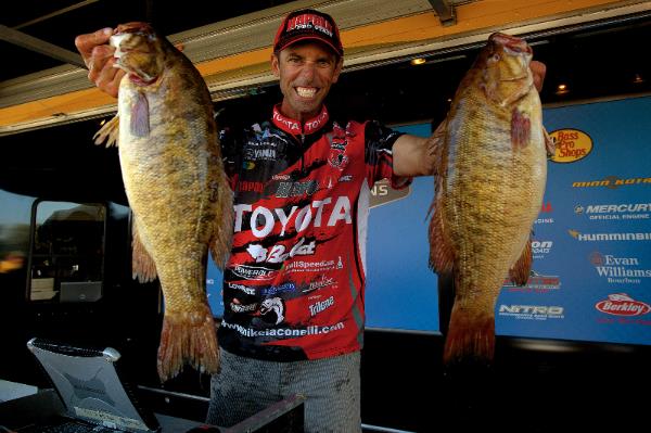 Mike Iaconelli Grabs Lead in Bassmaster's Lake Erie Open | OutdoorHub