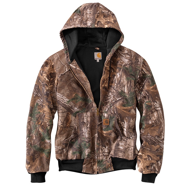 New Realtree Xtra Quilted Flannel-Lined Active Jac by Carhartt | OutdoorHub