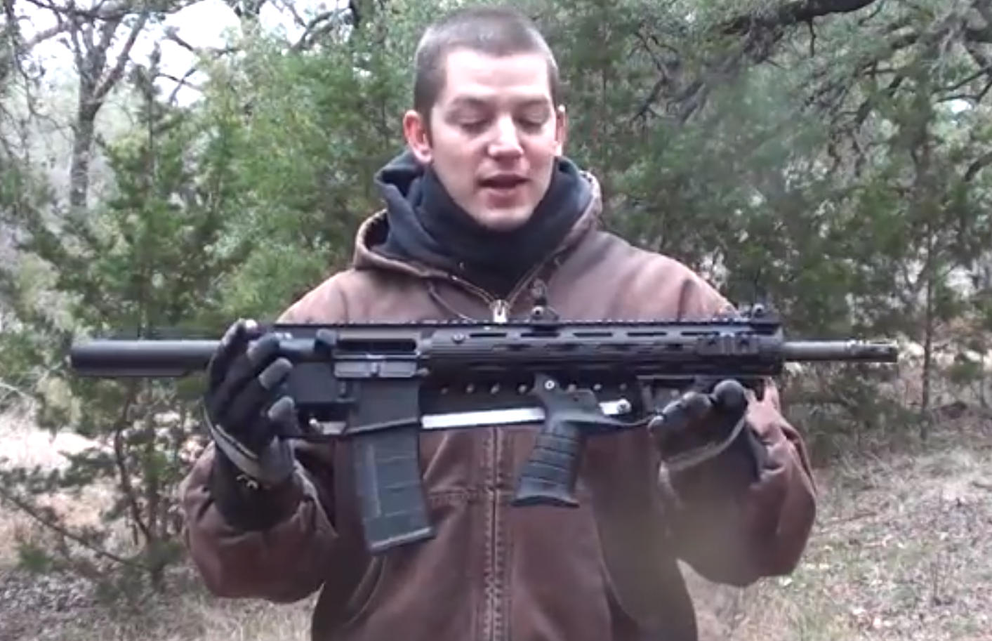 Video: Homemade Bullpup AR-15 OutdoorHub.