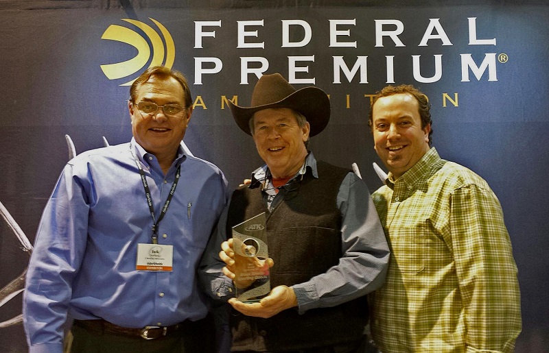 Atk Presents Black Sheep Sporting Goods With Its Dealer Of The Year Award Outdoorhub