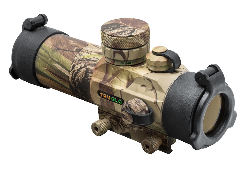 The Triton 30mm TRI-COLOR RED•DOT SIGHT with Weaver-style mount offers two ...