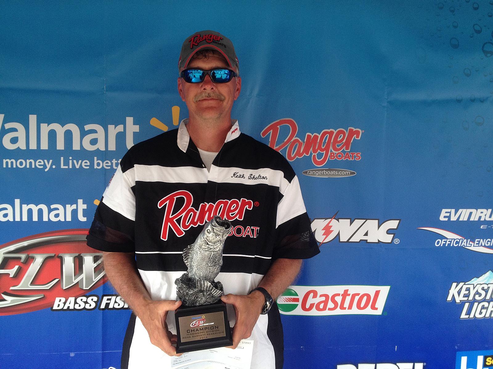 Shelton Wins Walmart Bass Fishing League Mississippi Division on Ross ...