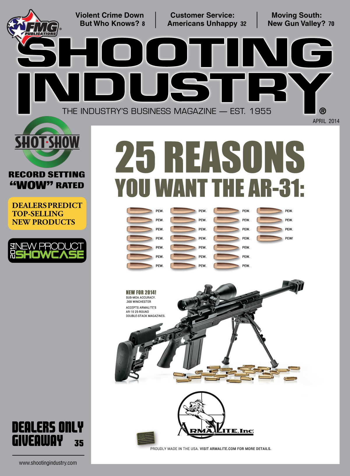 Dealers Predict Top Selling New Products Inside April Issue of Shooting ...