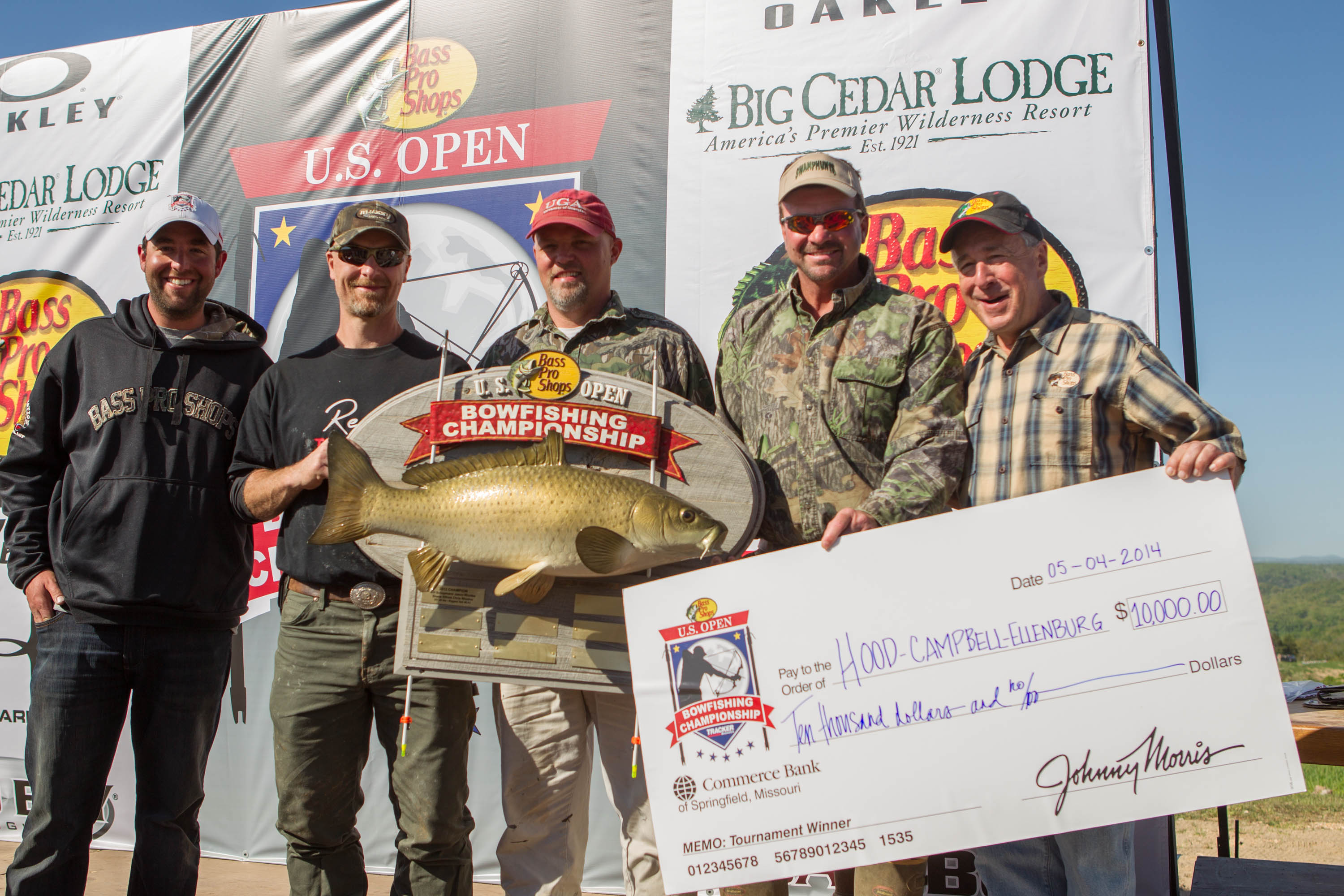Team Wins 10,000 at Second Annual Bass Pro Shops U.S. Open