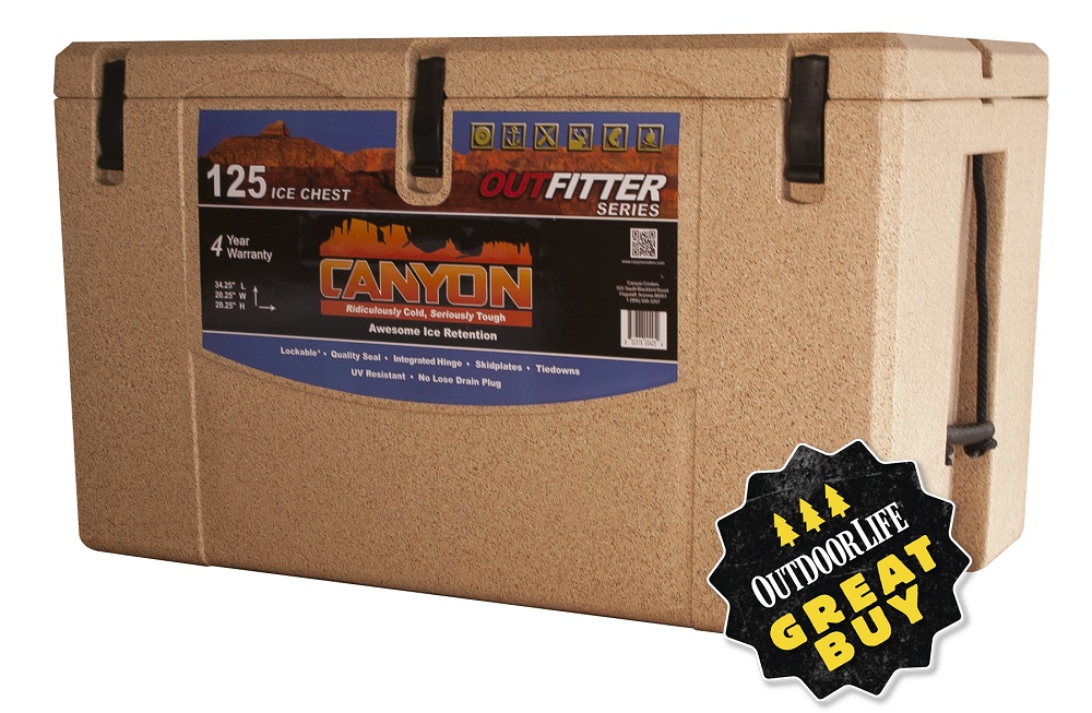 Canyon Coolers Outfitter 125 Receives Outdoor Life Great Buy Award