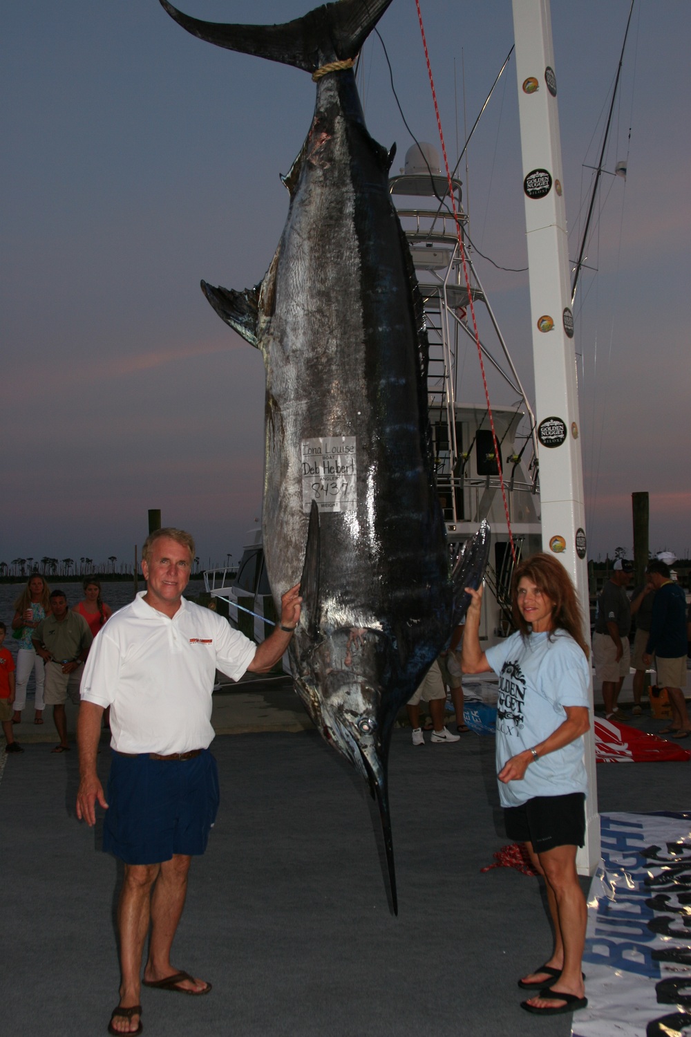 Massive 843.7pound Marlin Caught During Gulf Coast