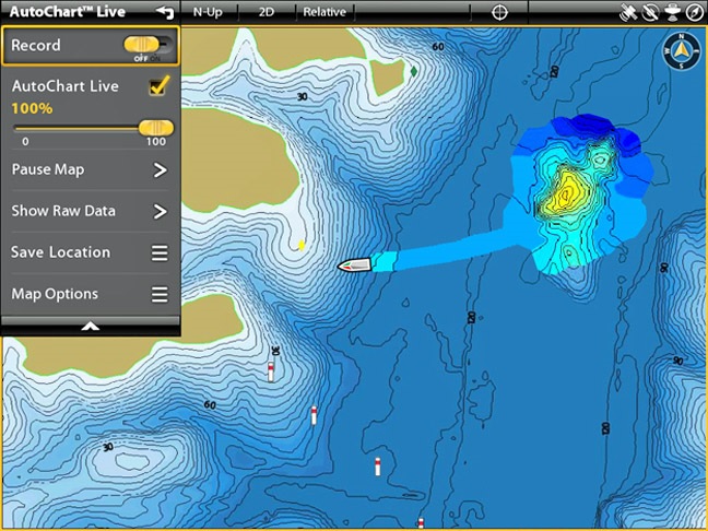 Humminbird карта zero