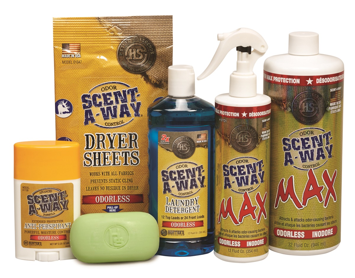 Hunter's Specialties ScentaWay MAX Scent Control Kits Help Hunters