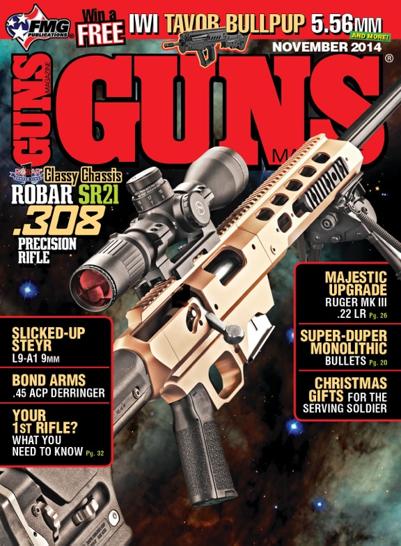 November Issue of GUNS Magazine Introduces New “Game On” Column ...