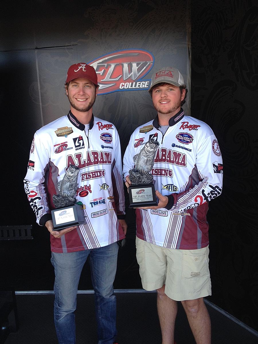 sports national team day College Wins Southeastern Alabama FLW Fishing Conference