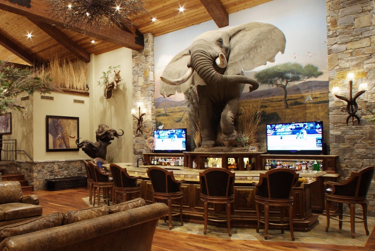 Big Game Hunter Trophy Room