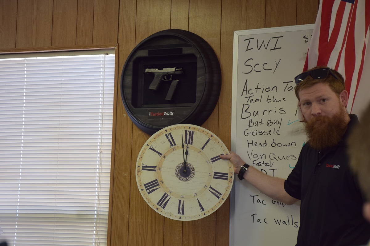 Video Hide Your Glock in a Clock with the Tactical Walls "Tactical