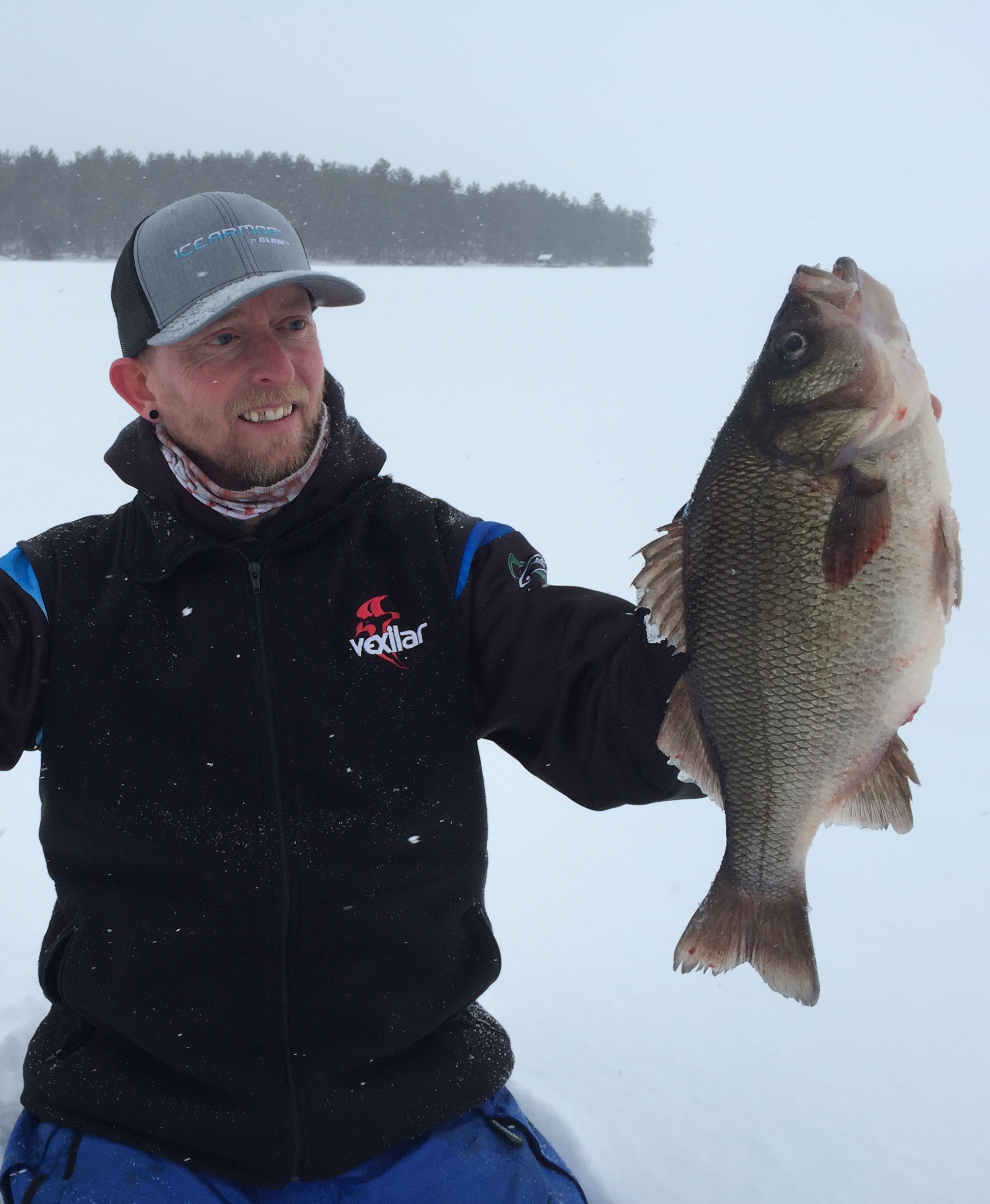 New Hampshire Ice Fisherman