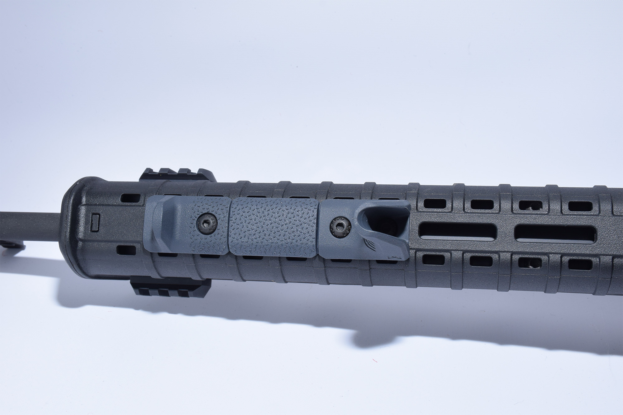 The Zhukov handguard’s forward M-LOK slots are perfect for mounting somethi...