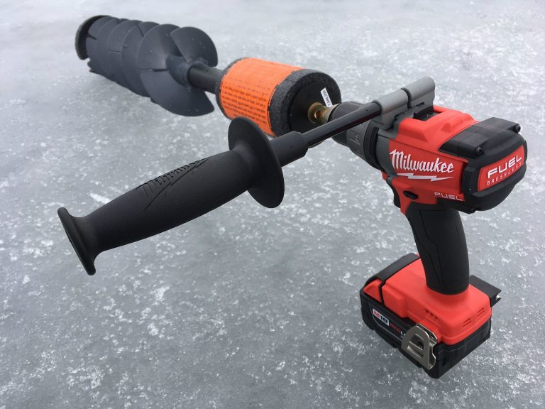 K-Drill Auger + Milwaukee M18 = Ice Fishing Game Changer | OutdoorHub