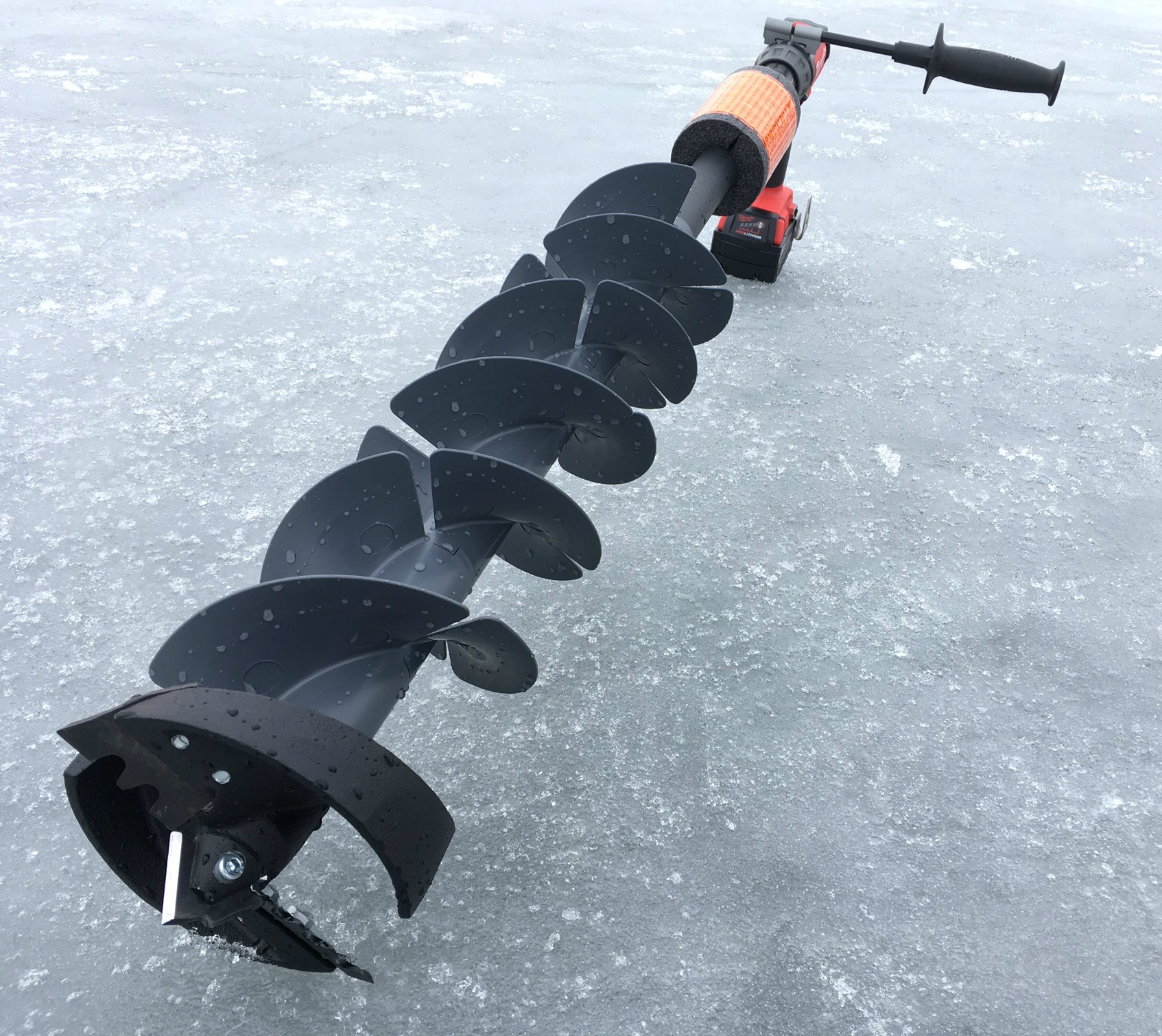 K-Drill Auger + Milwaukee M18 = Ice Fishing Game Changer | OutdoorHub