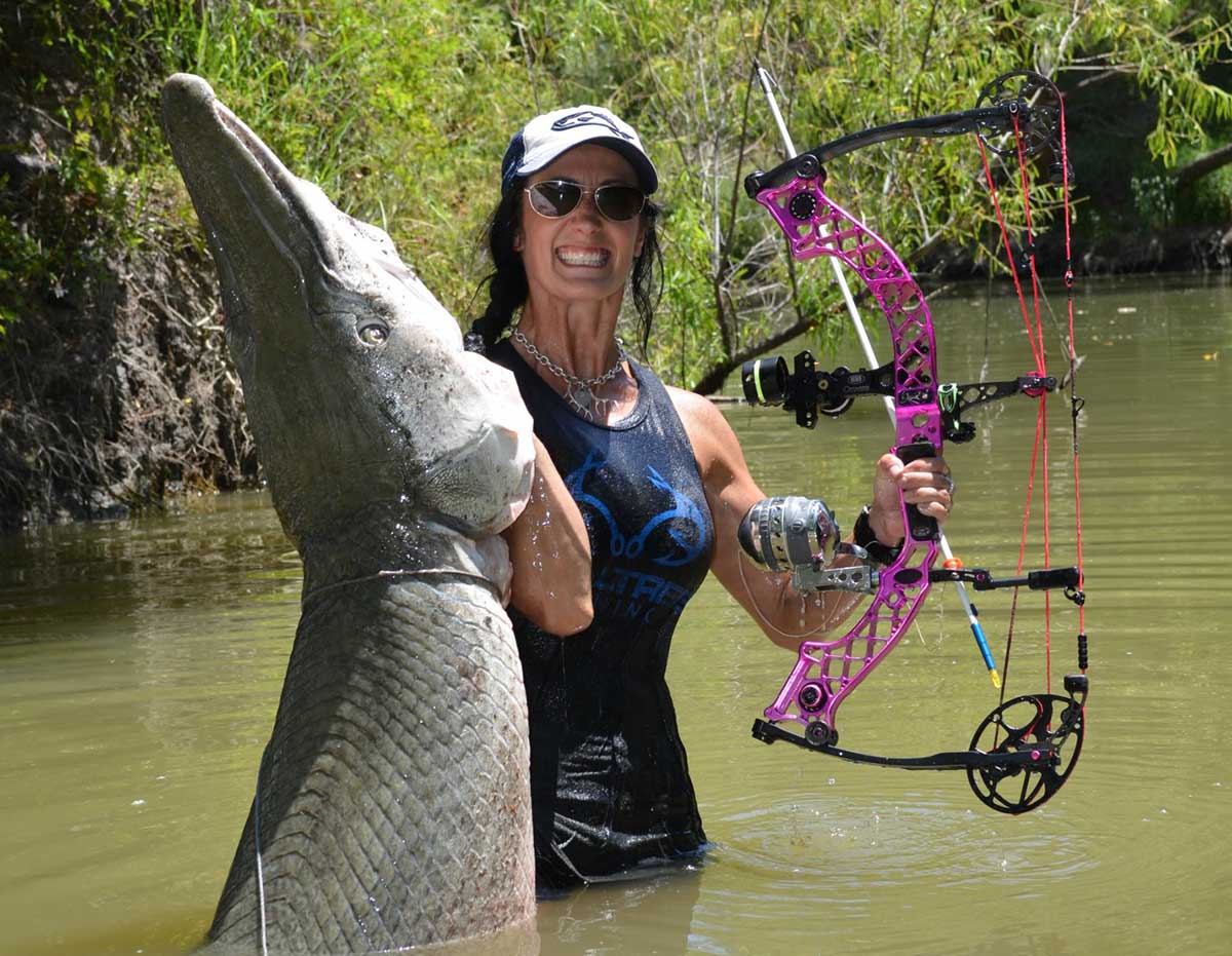 Twisted limbs bowfishing