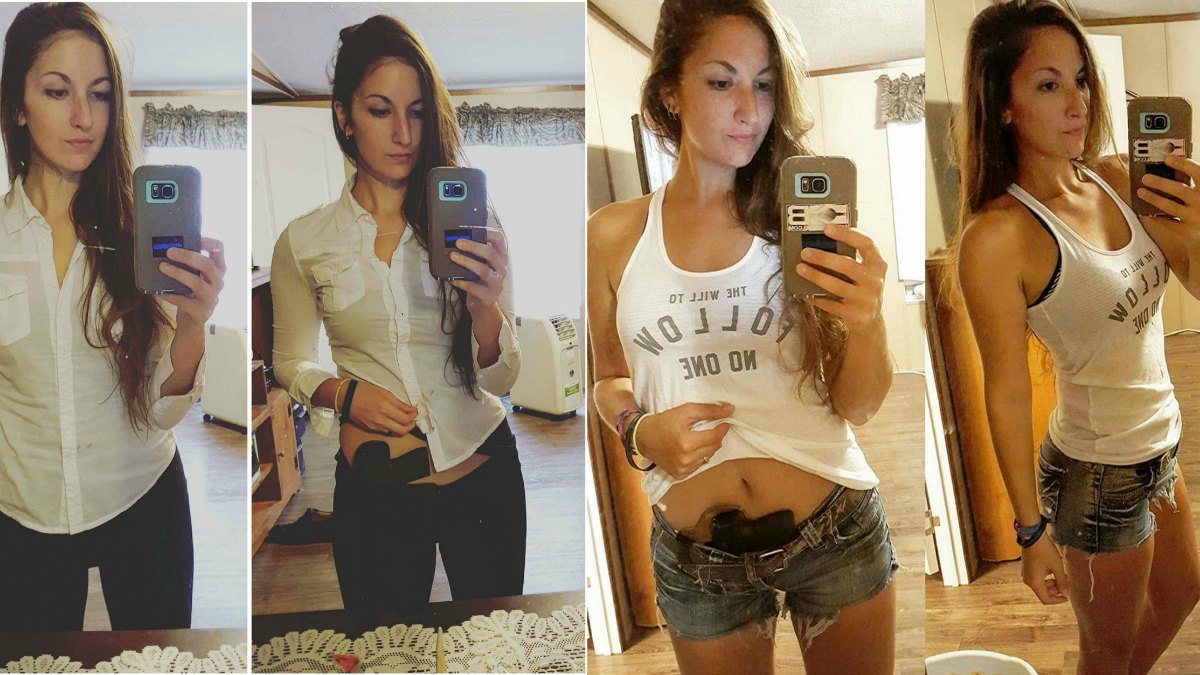 Womens Concealed Carry Midriff Tank