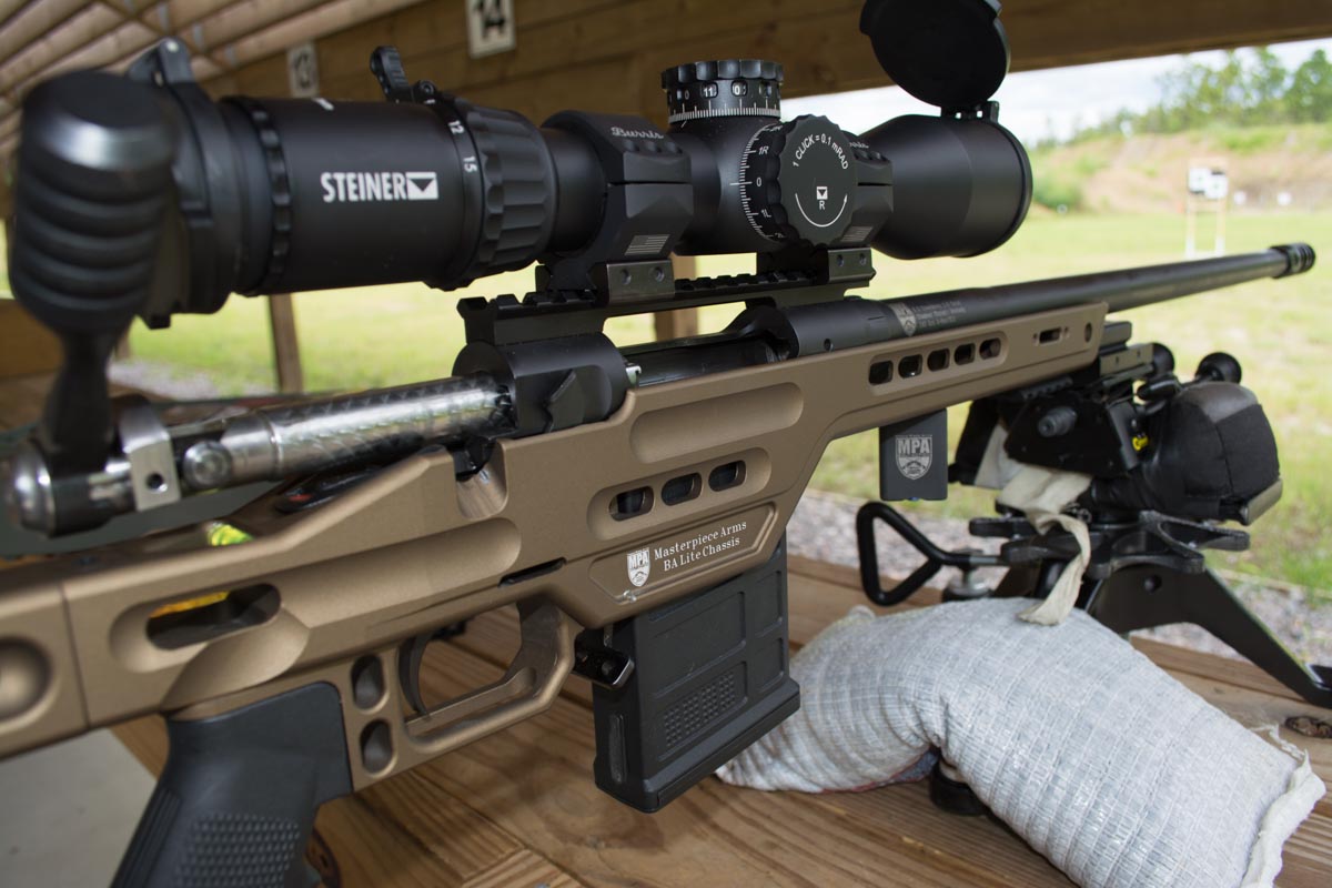 i tested the T5Xi on this Masterpiece Arms BA Lite chambered in 6.5mm Creedmoor. 