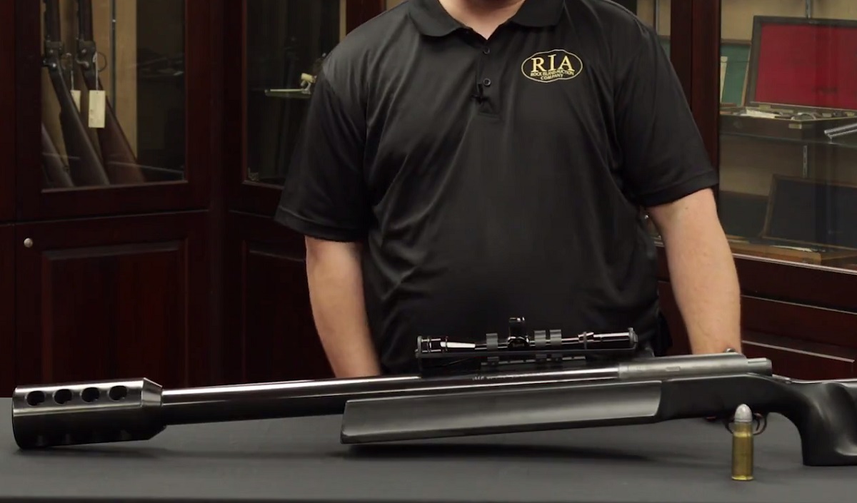 Video: Meet 'Fat Mac', The .950 JDJ Rifle Being Auctioned by RIA ...
