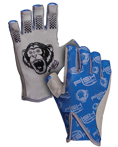 Fishing Gear: Fish Monkey Half Finger Guide Glove - In-Fisherman