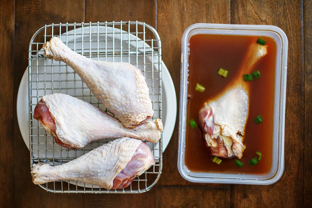 Recipe Smoked Turkey Drumsticks With Bourbon Outdoorhub 