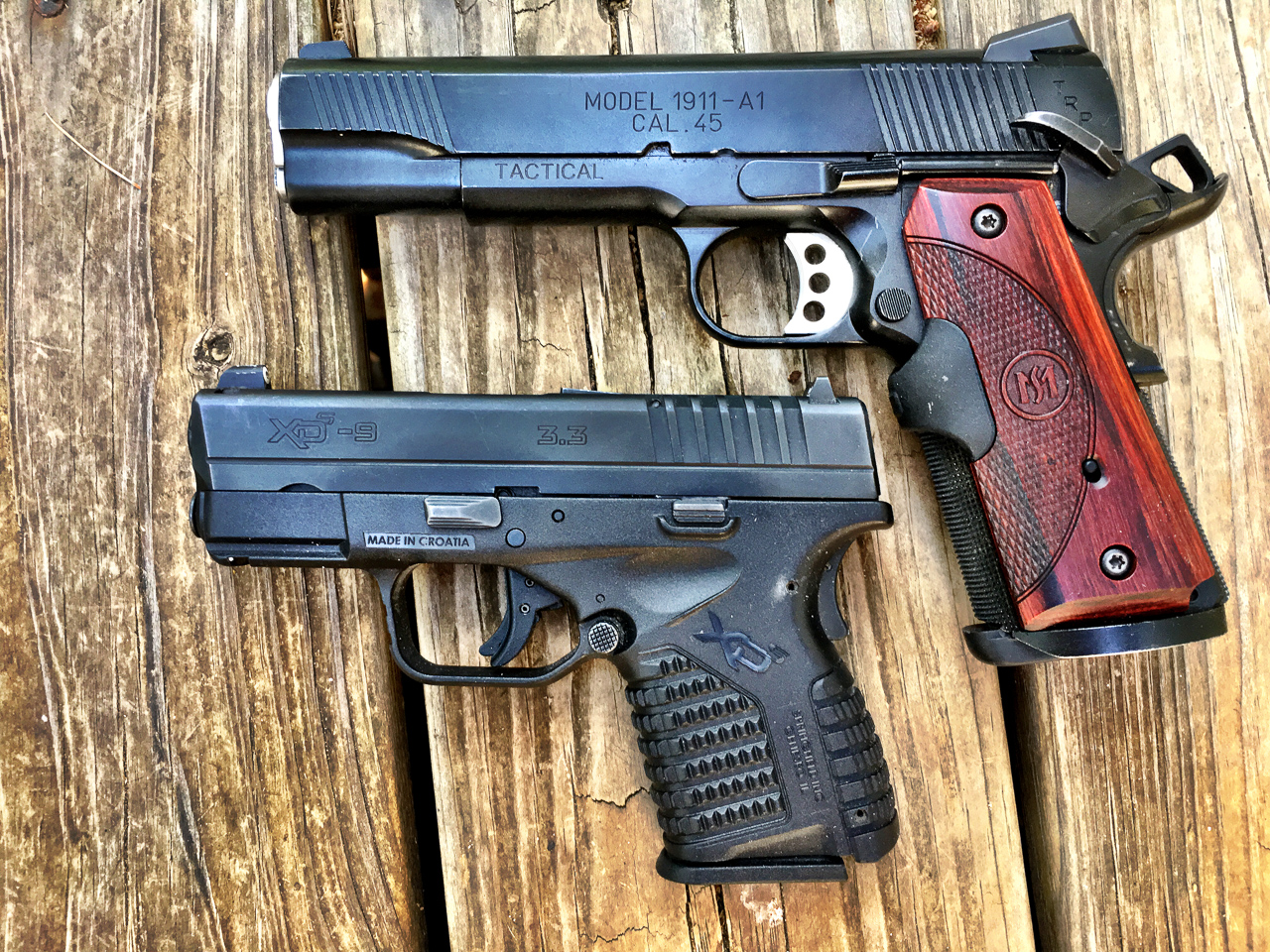 If you're willing to trade up to a larger physical size, you might be able to handle a larger caliber. To me, the 1911 .45 ACP and Springfield Armory XD-S 9mm don't feel all that different in terms of recoil.