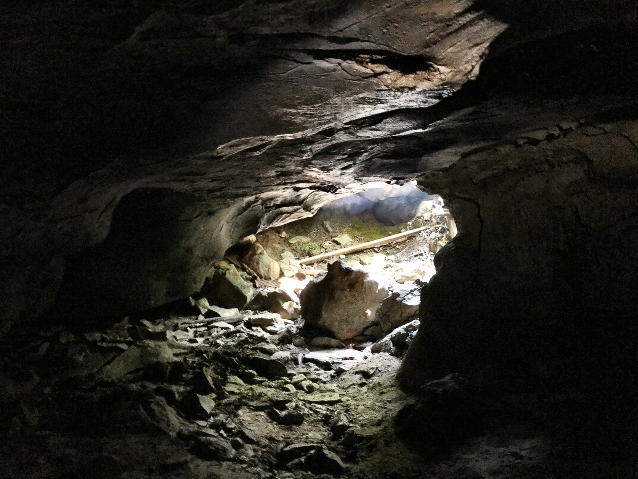 While there is something to be said for escaping back to daylight, the cave was a comfortable 54 degrees compared to 90s outside.