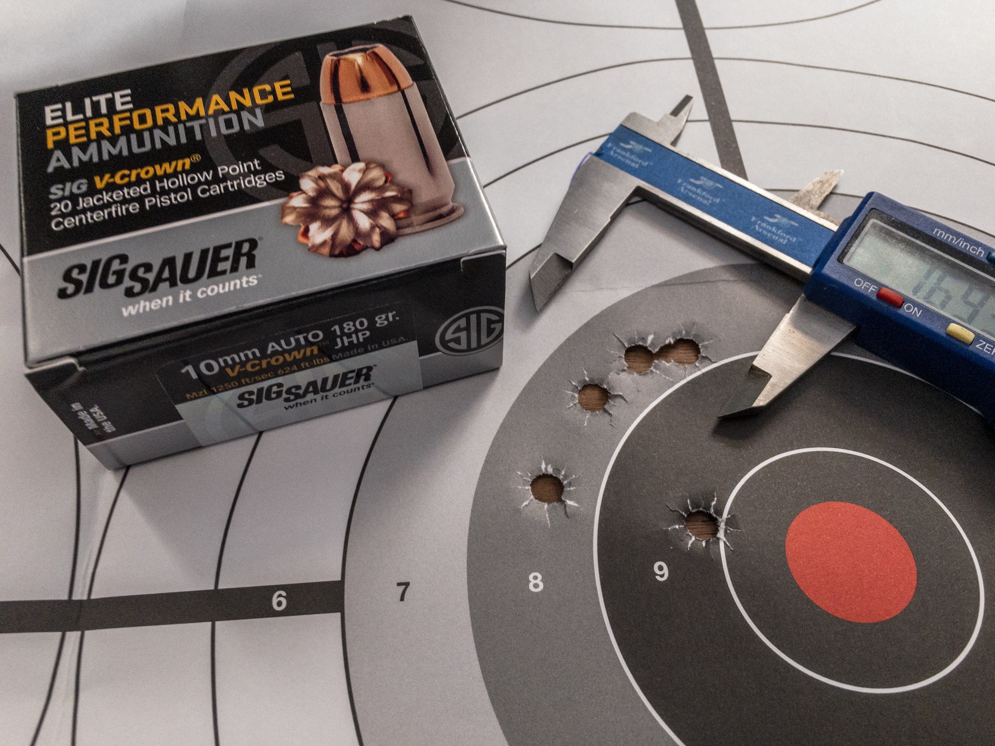 Accuracy is stellar, with all five-shot, 25-yard groups averaging two inches or less.