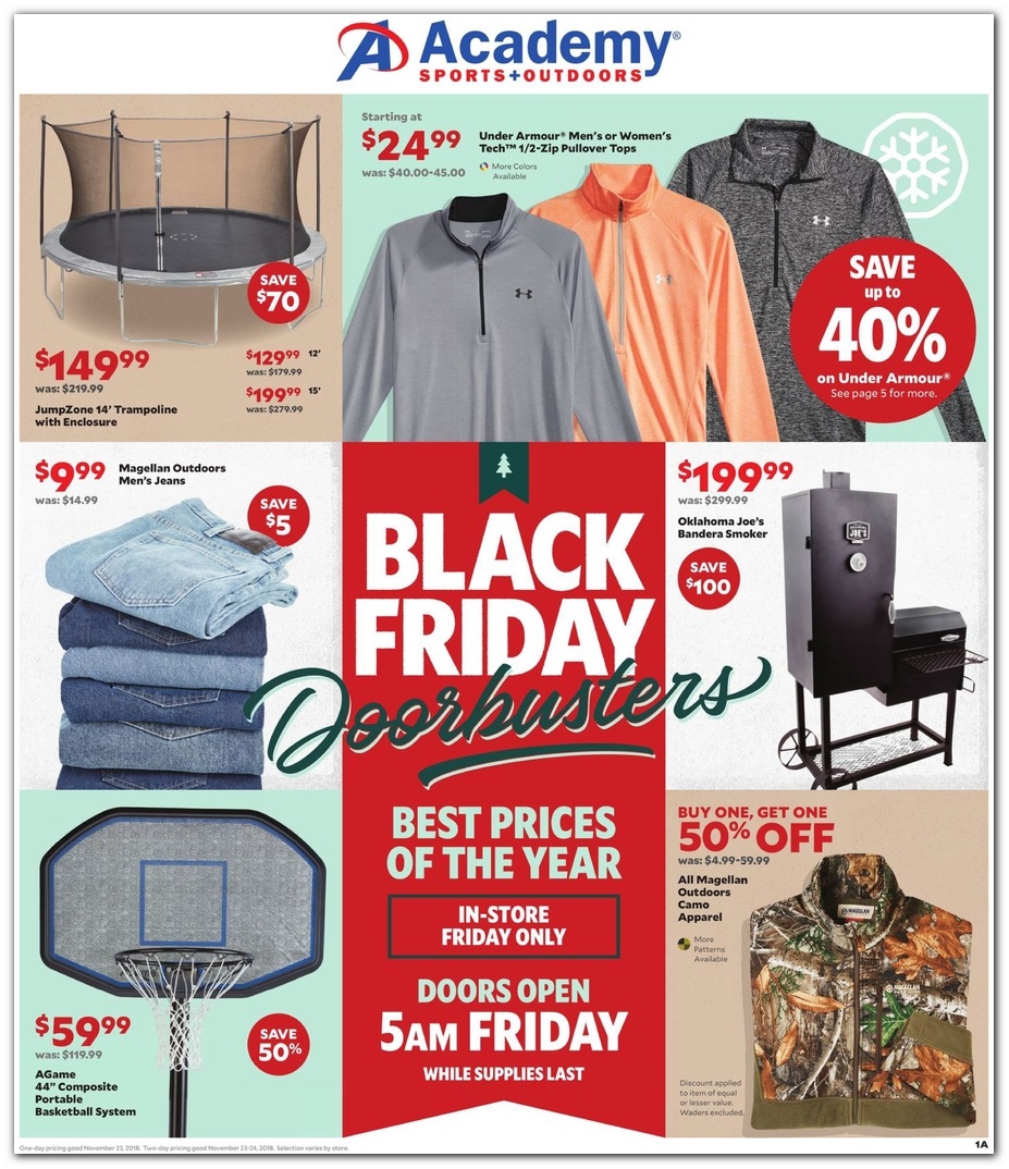 The Academy Sports Black Friday Ad Has Arrived | OutdoorHub