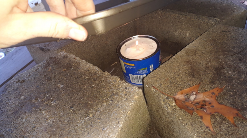 Review and Test: The Crisco Candle Heater - Cheap RV Living