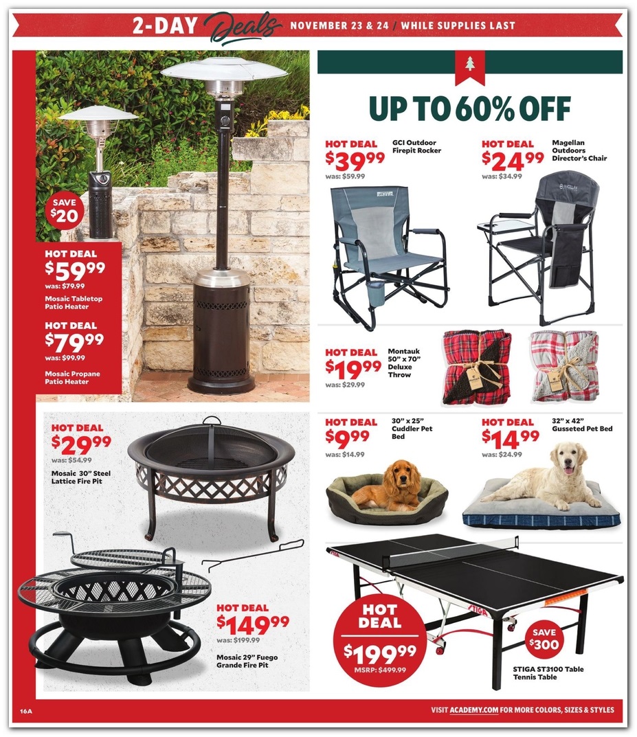 The Academy Sports Black Friday Ad Has, Black Friday Fire Pit Deals 2018