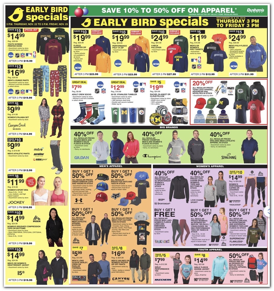 Black Friday Dunham's Sporting Goods Deals OutdoorHub