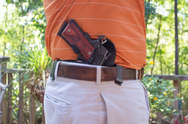 If you want to, you can even conceal a full-size gun. It's a matter of commitment over convenience. A wide variety of holster types, placements, and cant angles solve most concealment challenges. 