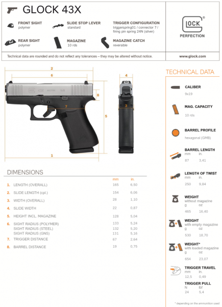 GLOCK G43X & G48: GLOCK's Newest 9mm Carry Guns Drop Before SHOT Show ...
