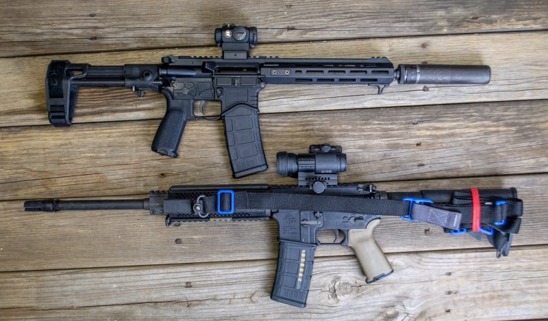 Even if you add a suppressor to an AR pistol, the whole package will still be more compact than a rifle without one. Consider it a free suppression benefit with no overall length penalty.