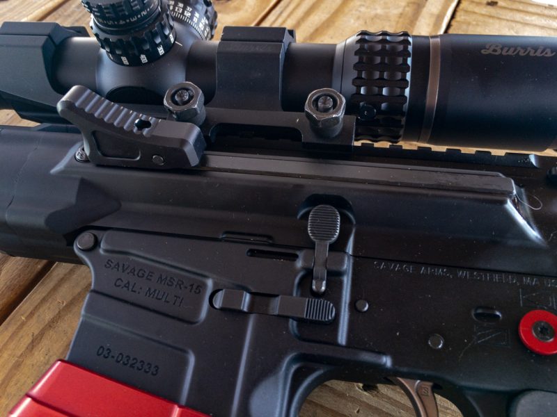 I really like the non-reciprocating side charging handle. It should be on every AR rifle...